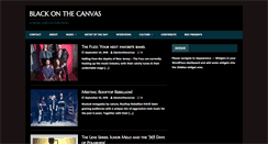 Desktop Screenshot of blackonthecanvas.com